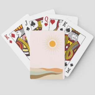 Desert Mirage: Classic Poker Playing Cards