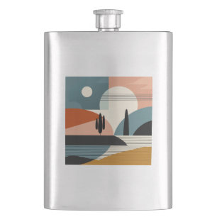 Desert Mirage Hip Flask