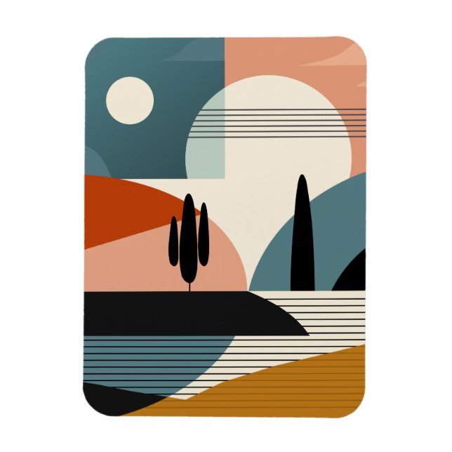 Desert Mirage Magnet (Vertical)