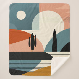 Desert Mirage Sherpa Blanket