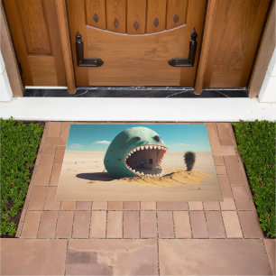 Desert monster house doormat