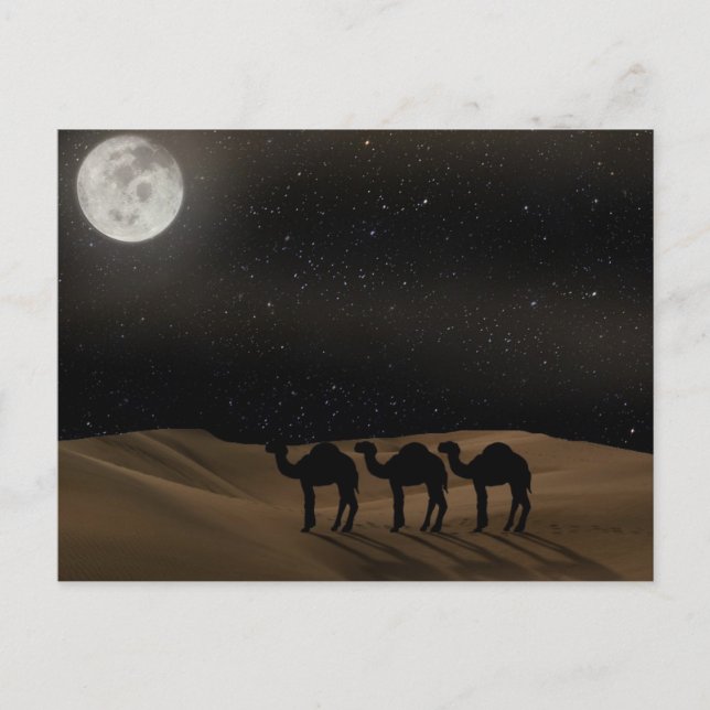 Desert Moon Postcard (Front)