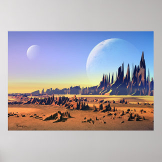 Desert moons poster