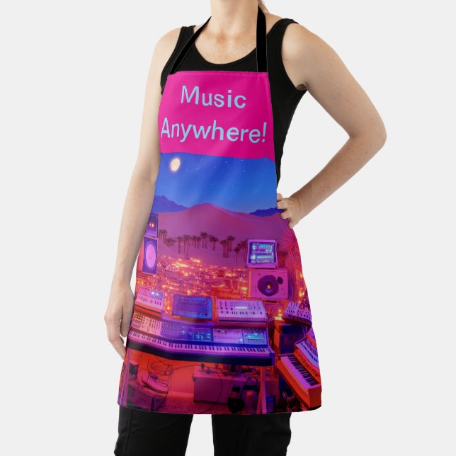 Desert Music Studio Apron (Insitu)