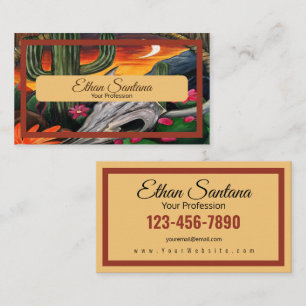 Desert Nights Business Card