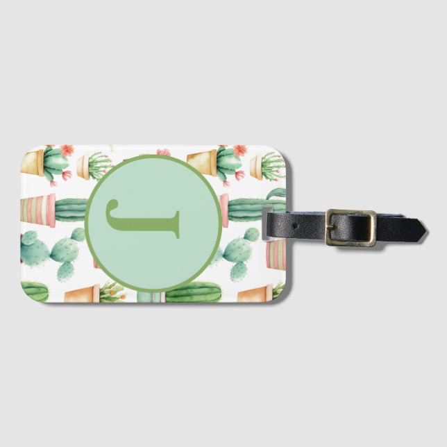 Desert Oasis Luggage Tag (Front Horizontal)