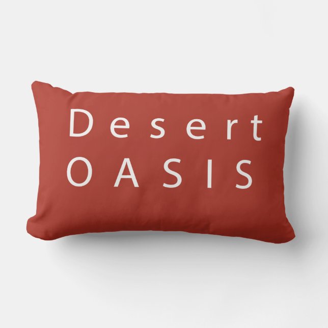 Desert OASIS Pillow (Front)