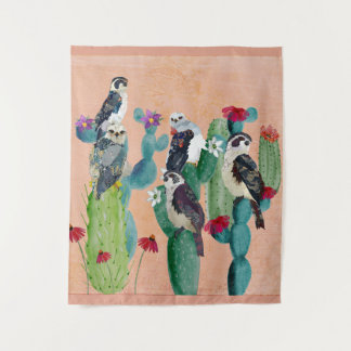 DESERT OF FALCONS TAPESTRY