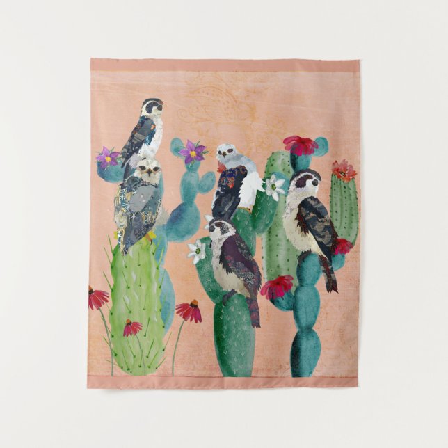 DESERT OF FALCONS TAPESTRY (Front)