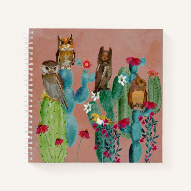 DESERT OF OWLS NOTEBOOK (Front)