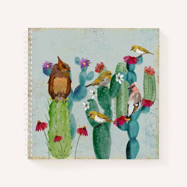 DESERT OF SONGBIRDS NOTEBOOK (Front)