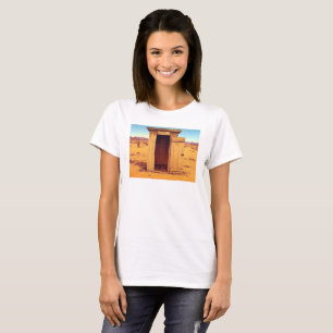 Desert Outhouse women white T-shirt