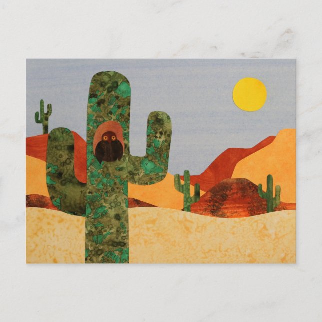 Desert Owl Postcard (Front)