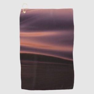 Desert Photography Sahara Dusk Dark Night Sand Golf Towel