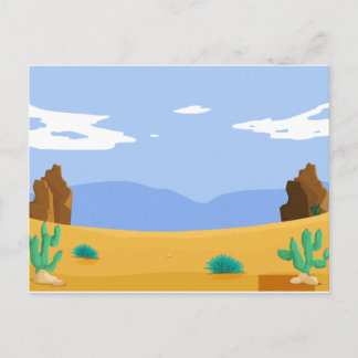 desert postcard