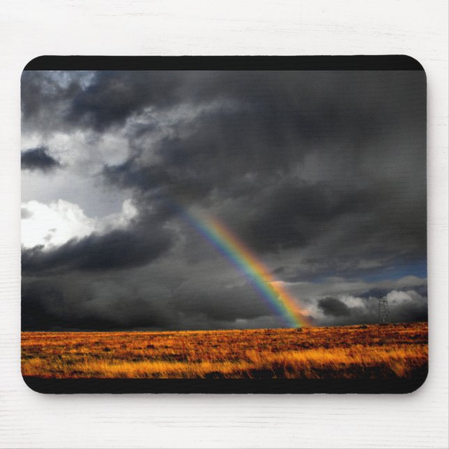 Desert Rainbow Mouse Pad (Front)