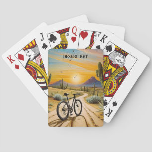 Desert Rat, customisable Playing Cards
