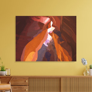 Desert Rock Formation  Canvas Print