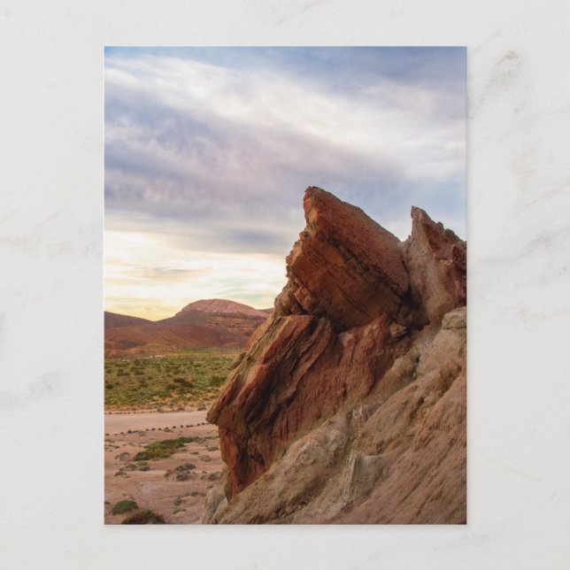 Desert Rock Postcard | Southwest Landscape Art (Front)