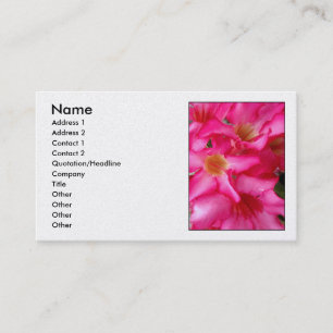 Desert Rose Business Card