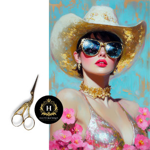 Desert Rose Rodeo Decoupage Tissue Paper