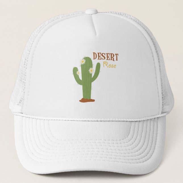 Desert Rose Trucker Hat (Front)