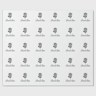 Desert Rose Wrapping Paper