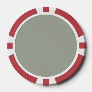 Desert Sage Fall Pantone Colour 2015 Poker Chips