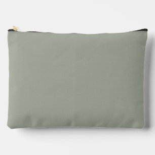 Desert Sage Solid Colour Accessory Pouch