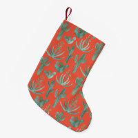 Desert Saguaro Cactus Succulents Pattern Painting