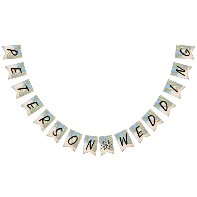 Desert Saguaro Cactus Wedding Rehearsal Dinner Bunting (All)