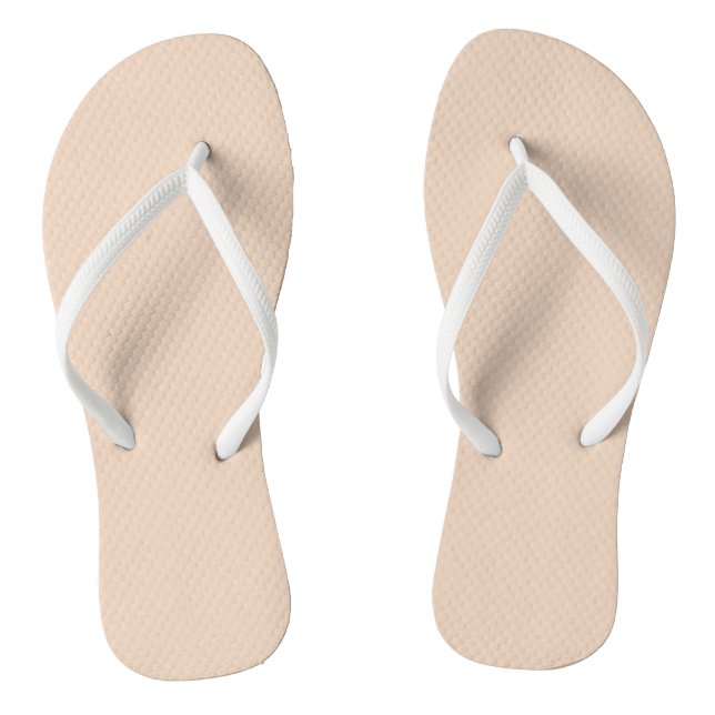 Desert Sand Solid Plain Colour Jandals (Footbed)
