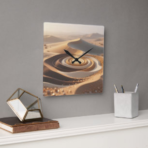 Desert Sands Wall Clock