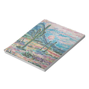 Desert Scene Notebook Notepad