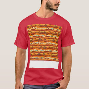 Desert Seamless Pattern Sand Dune Sahara Quicksand T-Shirt