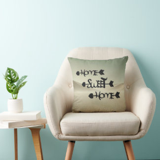 Desert Serenity – Home Sweet Home in the Sand Dune Cushion