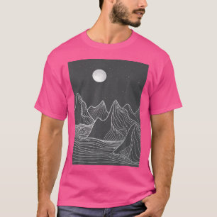 Desert Shirt Mountain Nature Graphic Tee Men Women