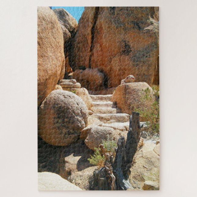 Desert Southwest Rock Maze Jigsaw Puzzle (Vertical)