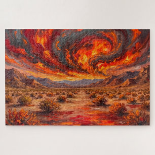 Desert Spirit: Gallery Edition Solar Vortex Jigsaw Puzzle
