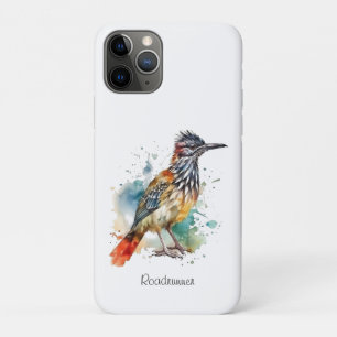 Desert Spirit, Roadrunner in Watercolor custom Case-Mate iPhone Case