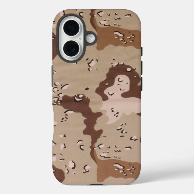 DESERT STORM CHOCOLATE CHIP CAMO Case-Mate iPhone CASE (Back)