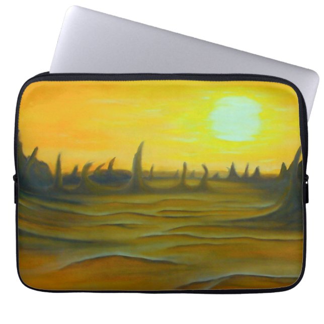 Desert Sun Laptop Sleeve (Front)