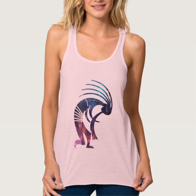 Desert Sun Southwestern Kokopelli Singlet (Front)