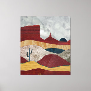 Desert Sunrise Canvas Print