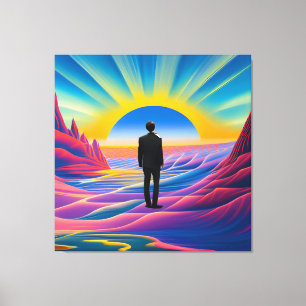 Desert Sunrise Canvas Print
