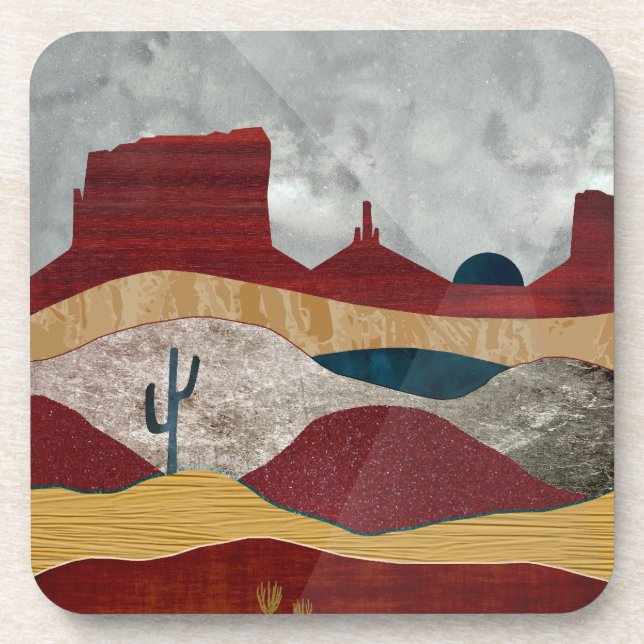 Desert Sunrise Coaster (Front)