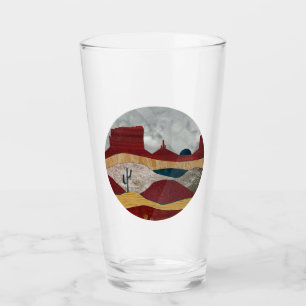 Desert Sunrise Glass