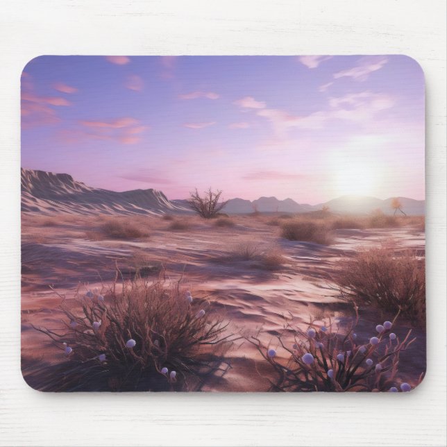 Desert Sunrise Mouse Pad (Front)