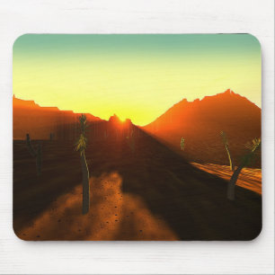 Desert Sunrise Mouse Pad