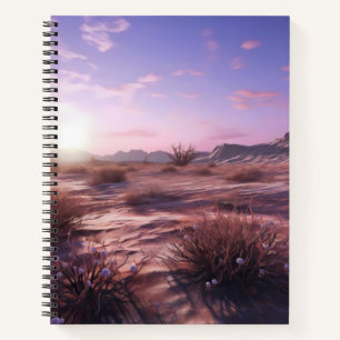 Desert Sunrise Notebook
